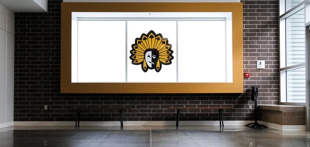 large wall mirror for exercise room